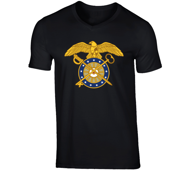 Army - Quartermaster Corps Branch Wo Txt T Shirt