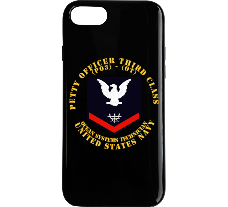 Navy - Rate - Ocean Systems Technician Po3 - Ot - Usn Phone Case