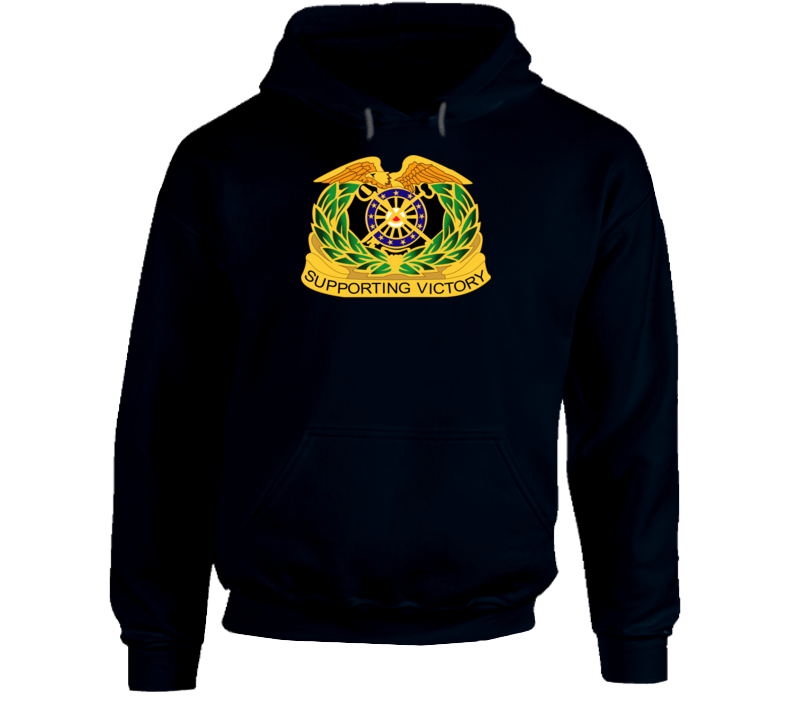 Army - Quartermaster Corps Regiment Wo Txt Hoodie