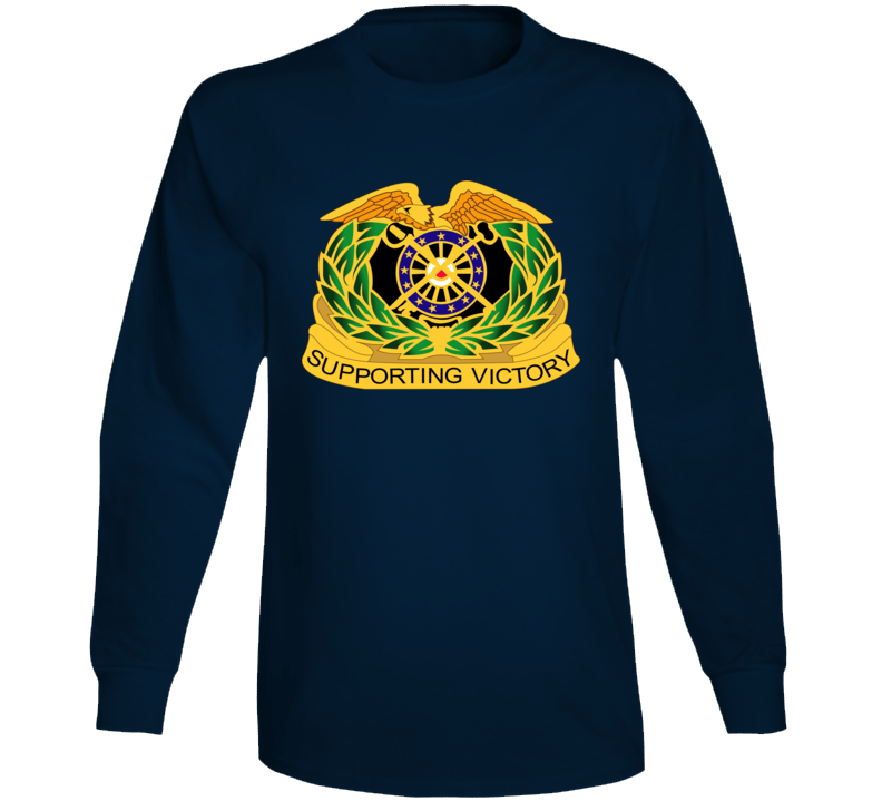 Army - Quartermaster Corps Regiment Wo Txt Long Sleeve