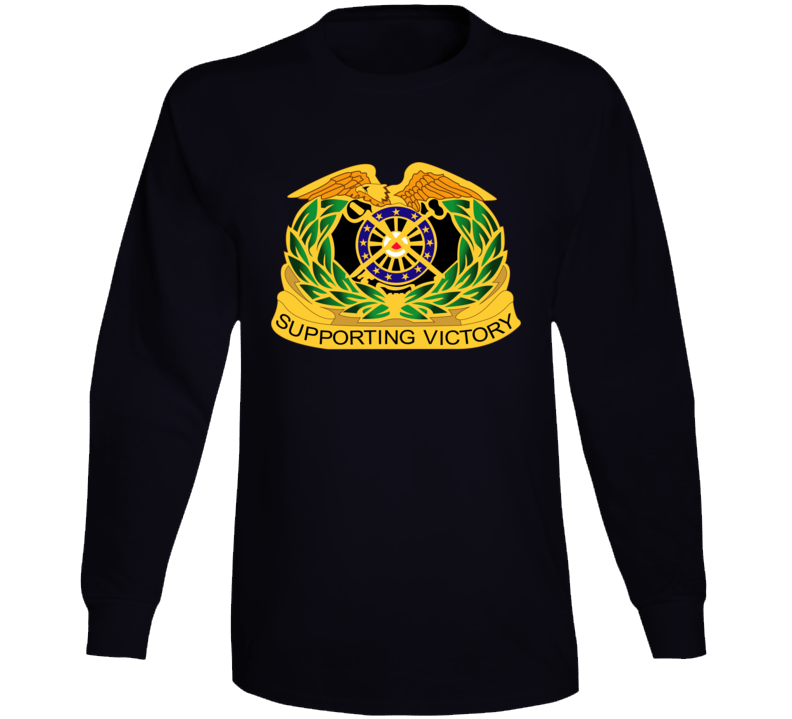 Army - Quartermaster Corps Regiment Wo Txt Long Sleeve