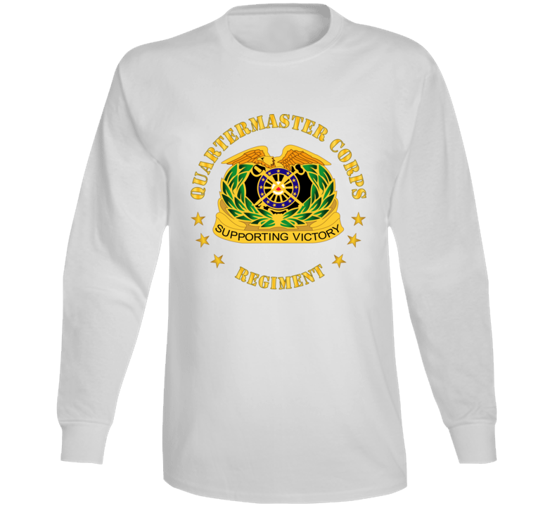 Army - Quartermaster Corps Regiment Long Sleeve