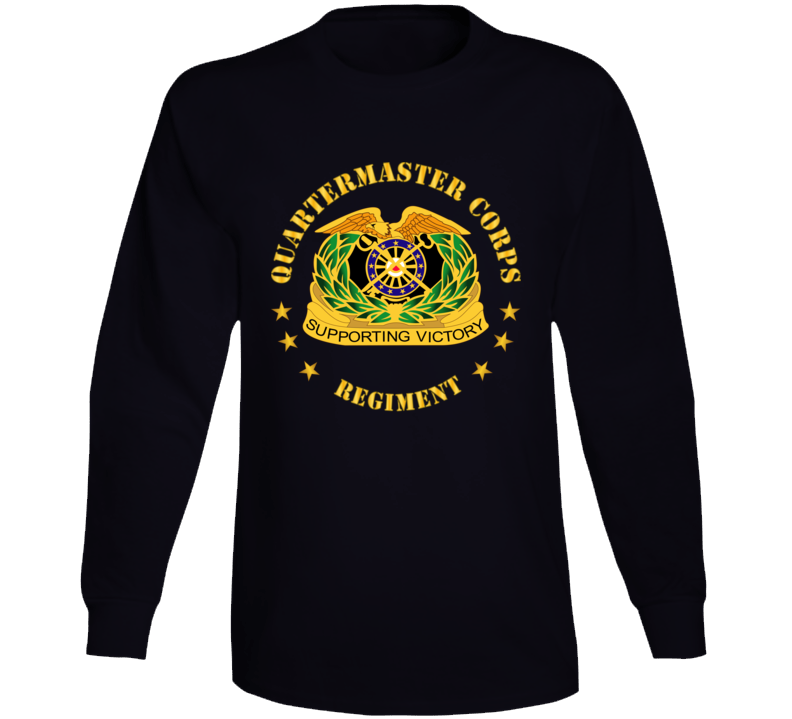 Army - Quartermaster Corps Regiment Long Sleeve