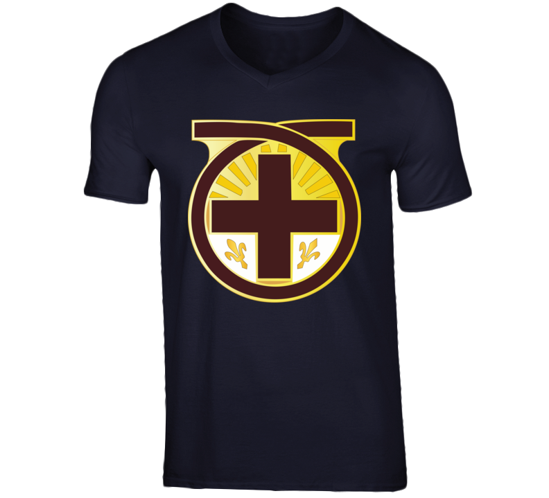Army - 24th Evacuation Hospital Wo Txt V-neck