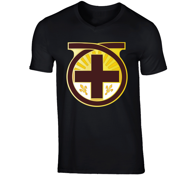 Army - 24th Evacuation Hospital Wo Txt V-neck