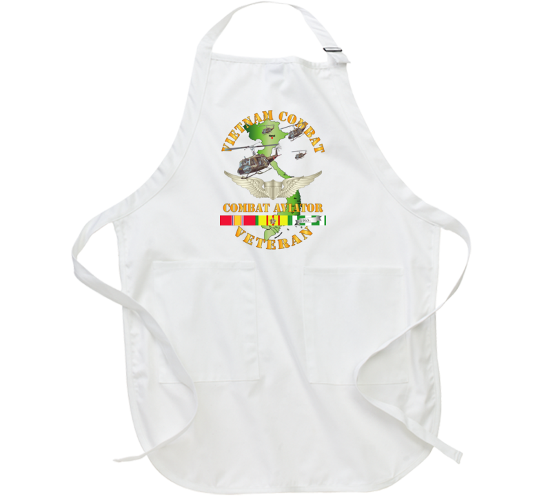 Army - Vietnam Combat Avn Vet  Combat Aviator - Air Assault  W Svc Apron
