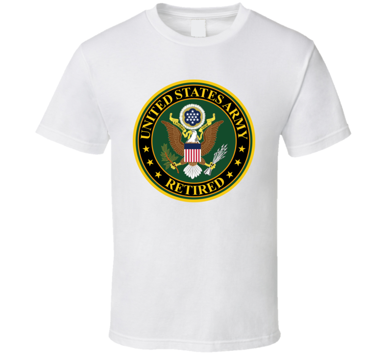 Army - Us Army Retired T Shirt