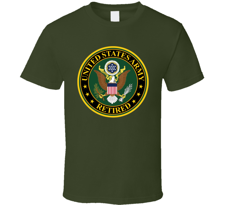 Army - Us Army Retired T Shirt