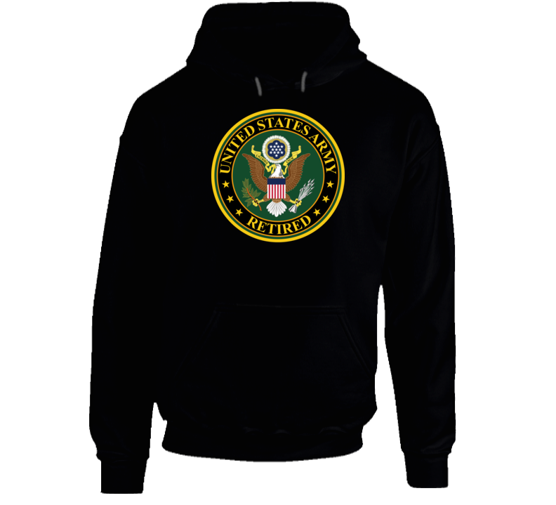 Army - Us Army Retired Hoodie