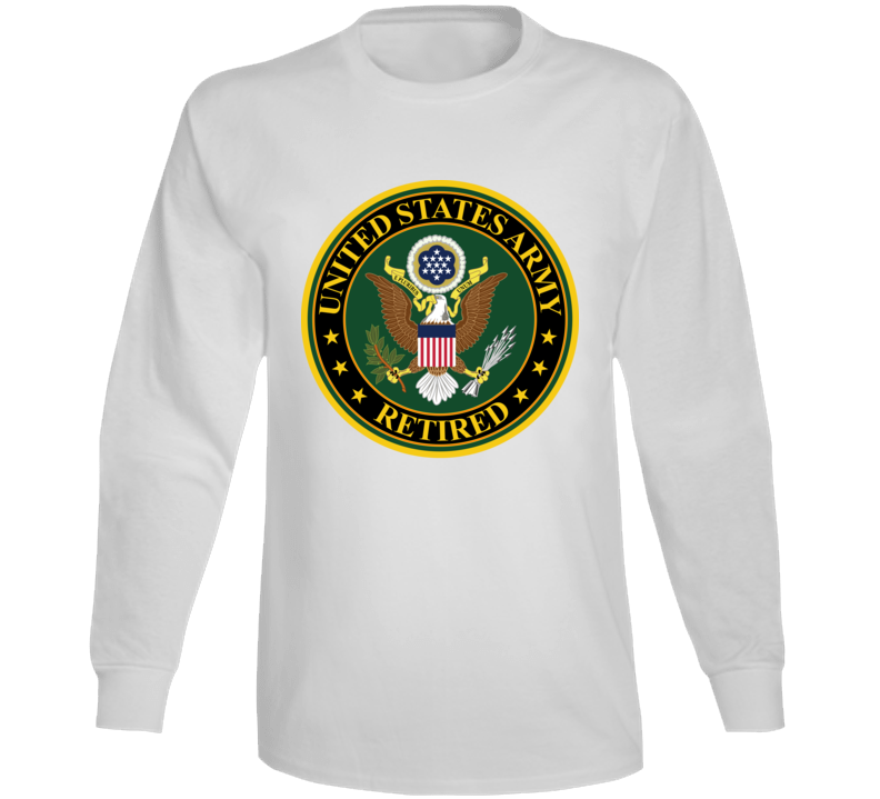 Army - Us Army Retired Long Sleeve