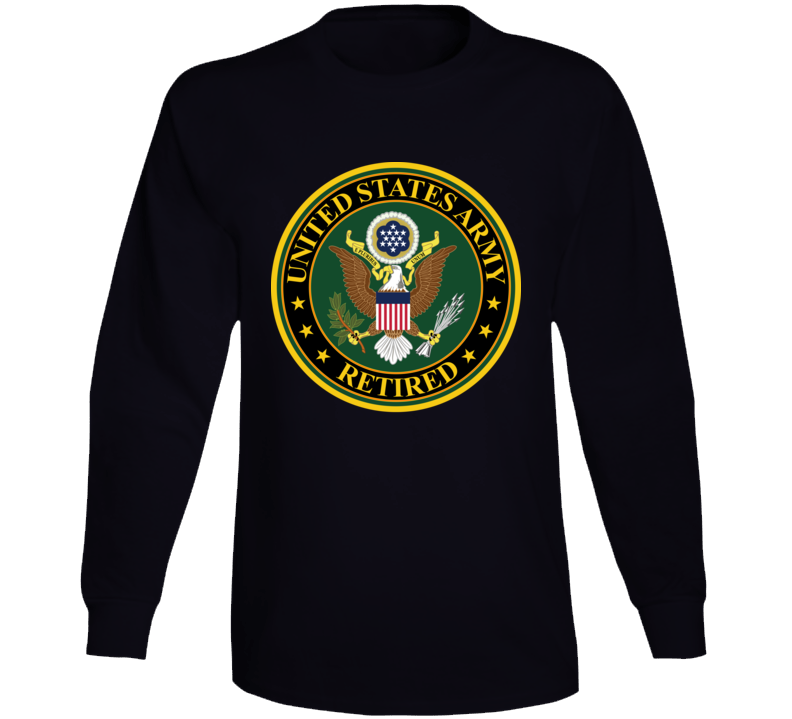 Army - Us Army Retired Long Sleeve
