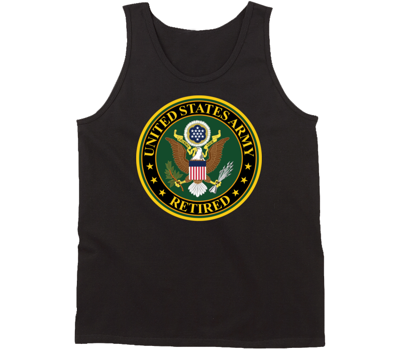 Army - Us Army Retired Tanktop