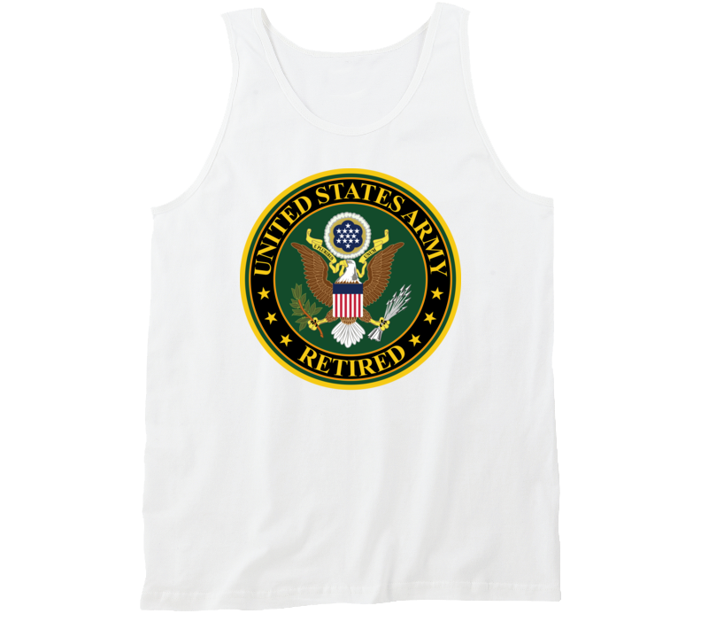 Army - Us Army Retired Tanktop