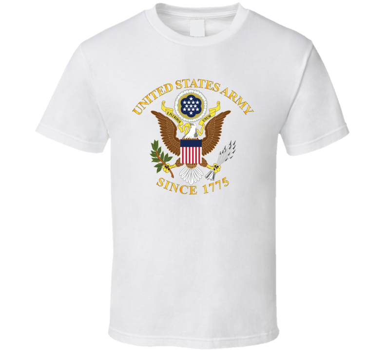 Army - Us Army Since 1775 Wo Backgrnd T Shirt