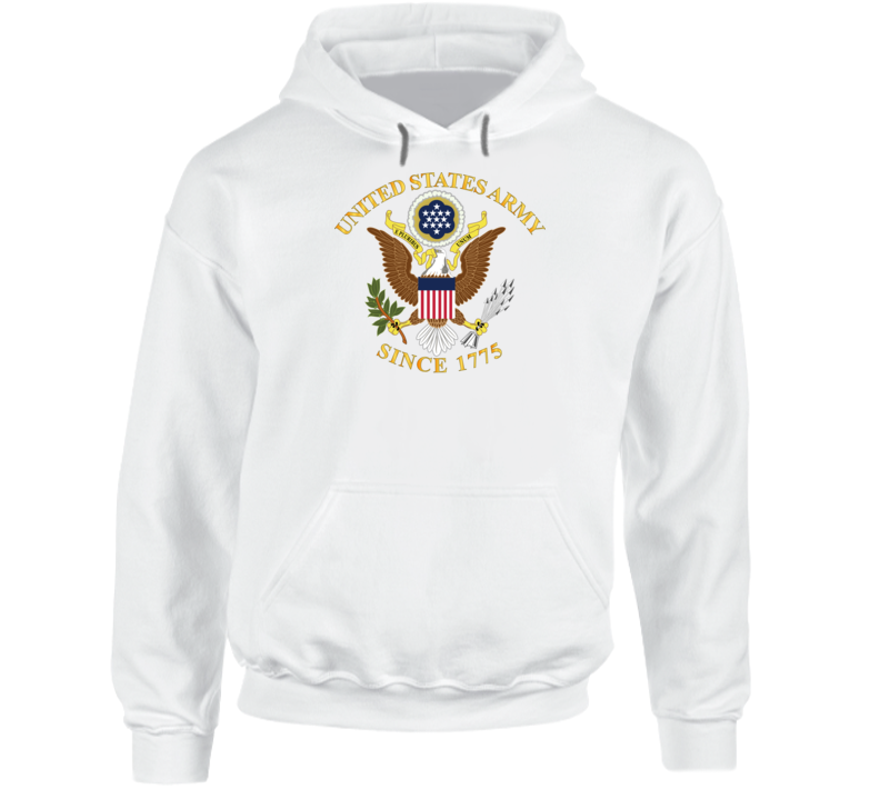 Army - Us Army Since 1775 Wo Backgrnd Hoodie