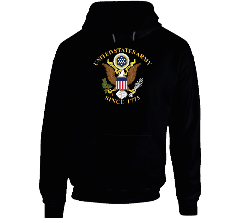 Army - Us Army Since 1775 Wo Backgrnd Hoodie