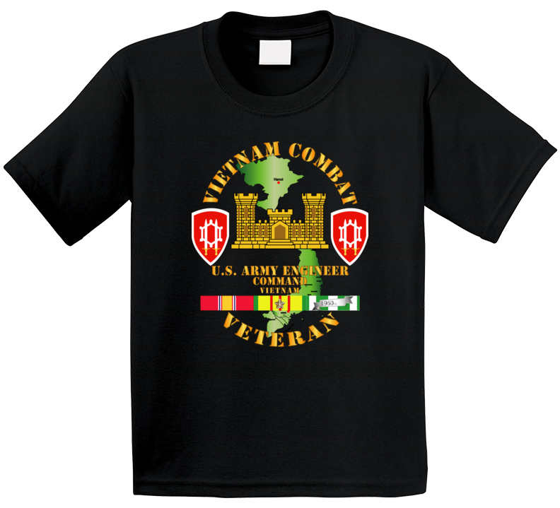 Army - Vietnam Combat Engineer - Engineer Command Vietnam W Svc Kids