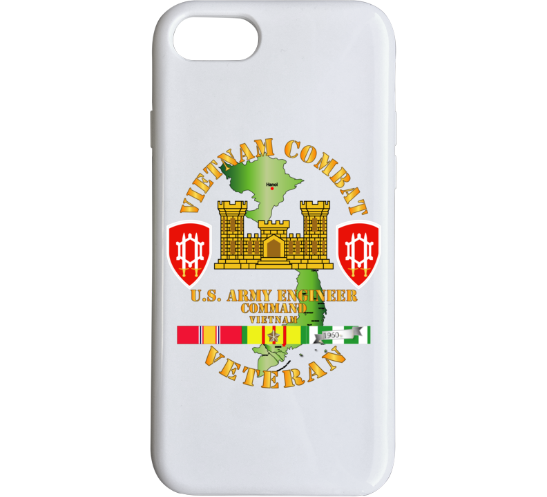 Army - Vietnam Combat Engineer - Engineer Command Vietnam W Svc Phone Case