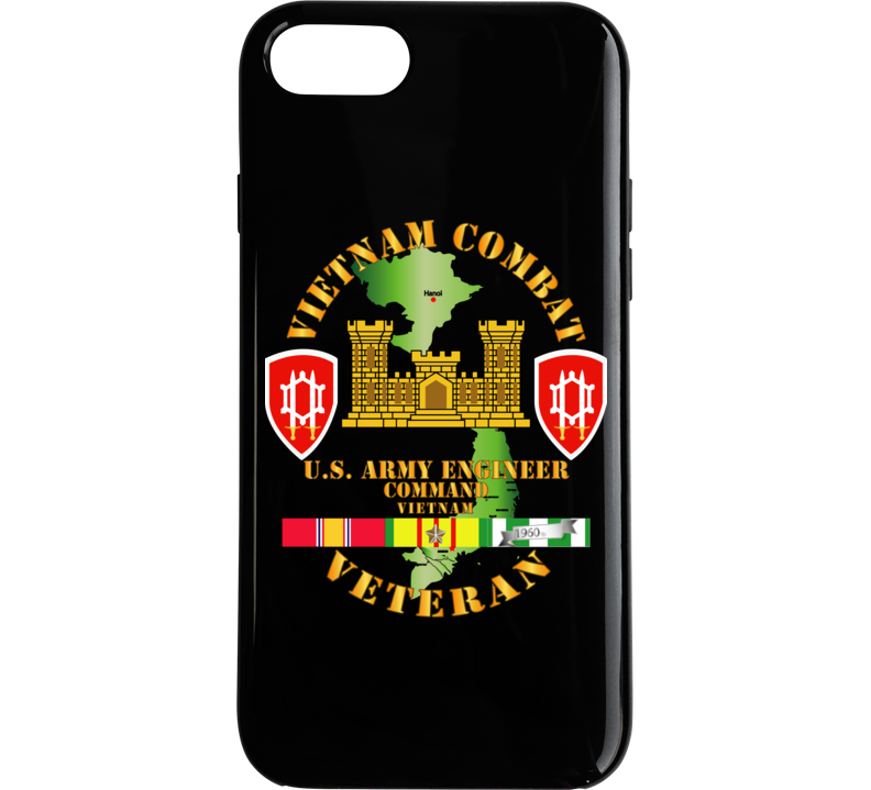 Army - Vietnam Combat Engineer - Engineer Command Vietnam W Svc Phone Case