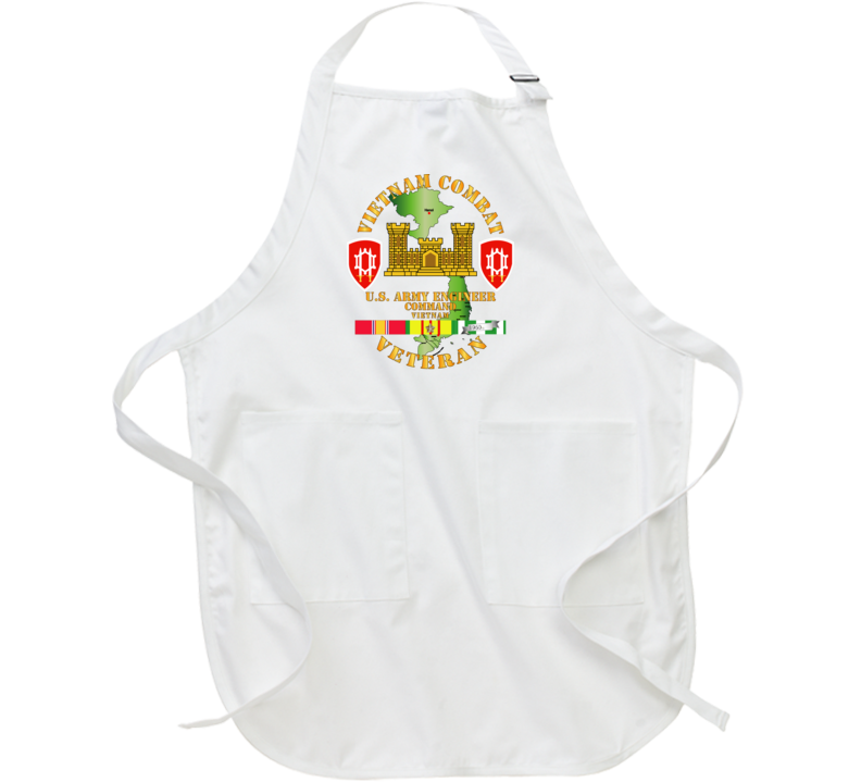 Army - Vietnam Combat Engineer - Engineer Command Vietnam W Svc Apron