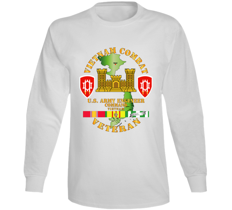 Army - Vietnam Combat Engineer - Engineer Command Vietnam W Svc Long Sleeve