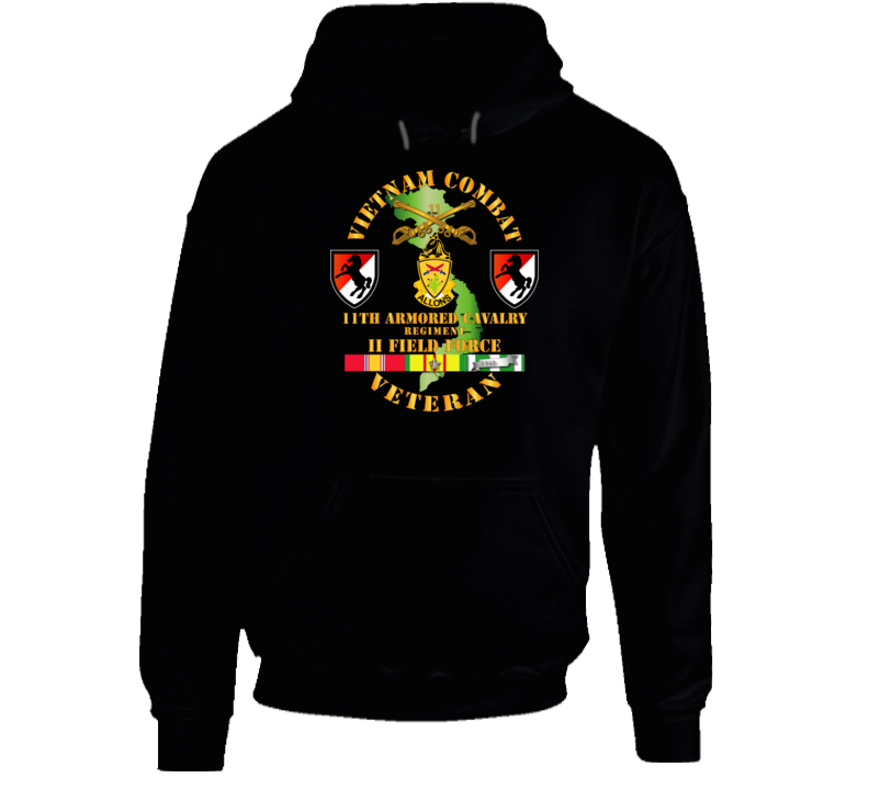 Army - Vietnam Combat Cavalry Veteran W 11th Acr - Hoodie