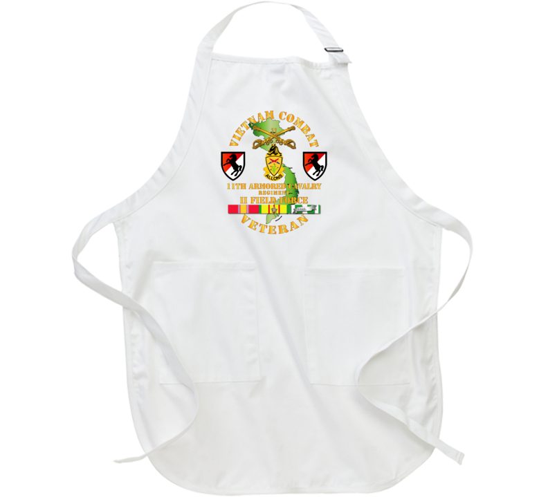Army - Vietnam Combat Cavalry Veteran W 11th Acr - Apron