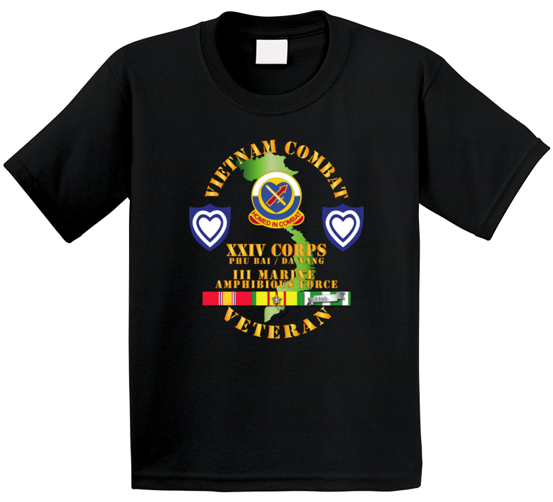 Army - Vietnam Combat Veteran W Xxiv Corps - Kids