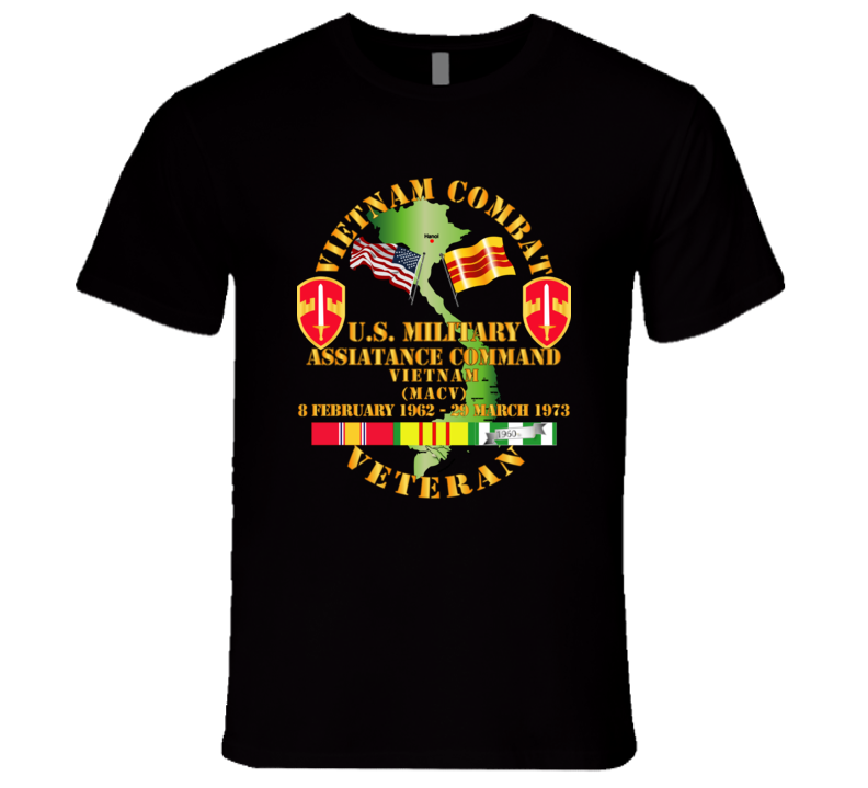 Army - Vietnam Combat Veteran - Us Military Asst Cmd - Vietnam Premium