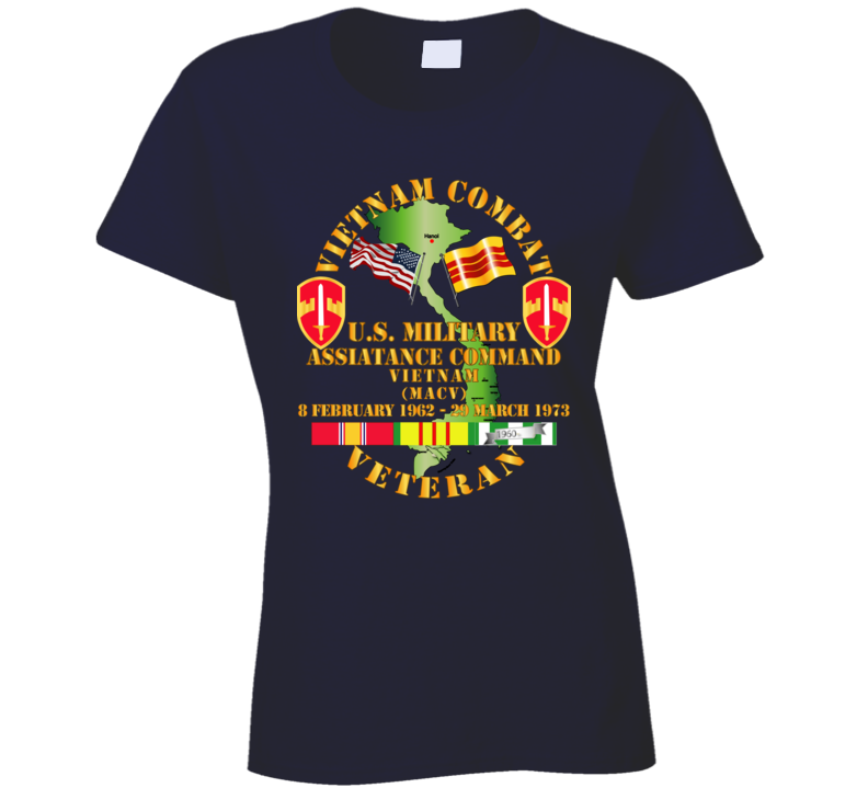 Army - Vietnam Combat Veteran - Us Military Asst Cmd - Vietnam Ladies
