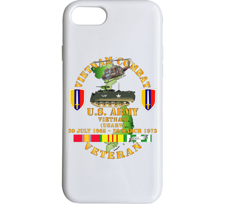 Army - Vietnam Combat Veteran - Us Army Vietnam - Usarv Phone Case