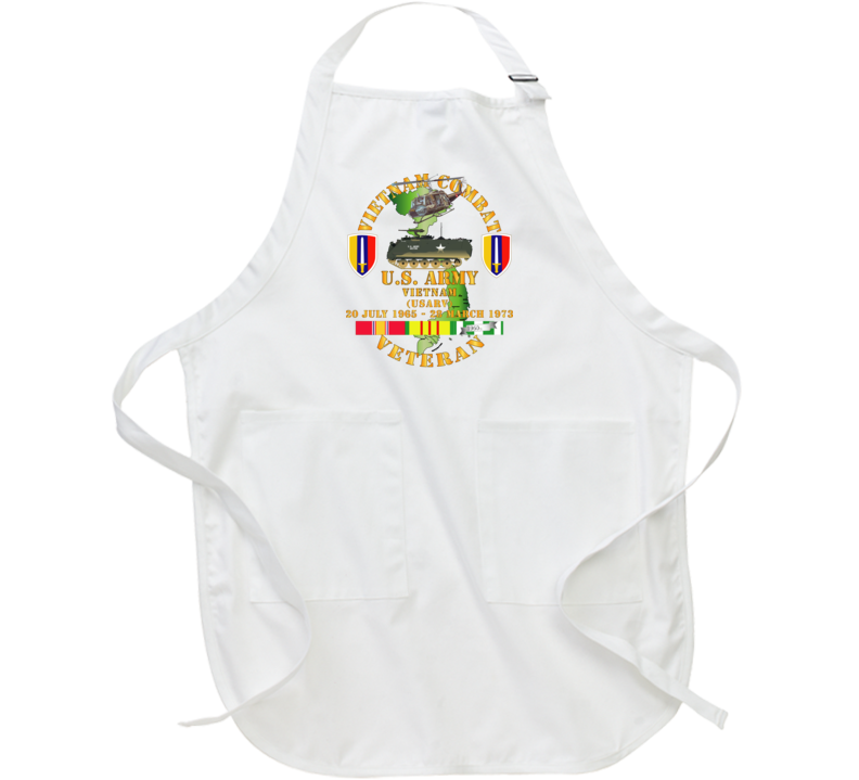 Army - Vietnam Combat Veteran - Us Army Vietnam - Usarv Apron