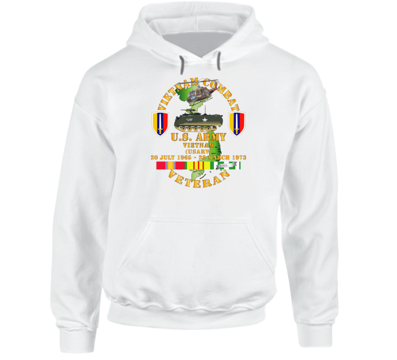 Army - Vietnam Combat Veteran - Us Army Vietnam - Usarv Hoodie
