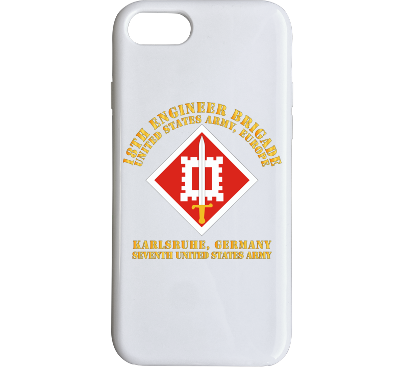 Army - 18th Engineer Bde - Us Army Europe - Phone Case