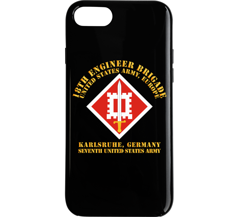 Army - 18th Engineer Bde - Us Army Europe - Phone Case