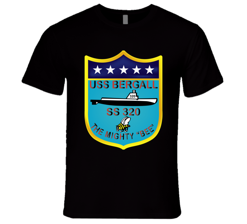 Navy - Uss Bergall (ss-320) Wo Txt Premium