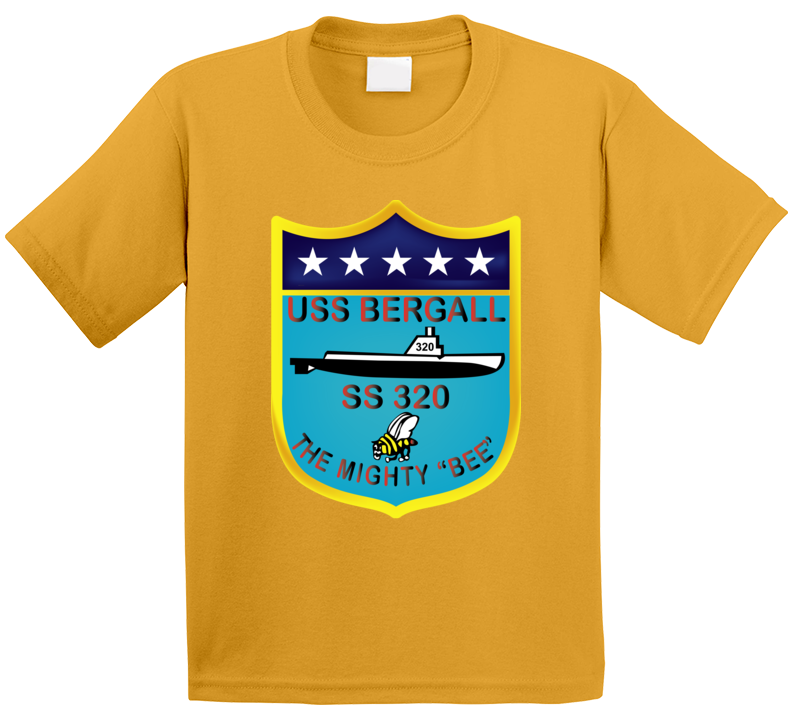 Navy - Uss Bergall (ss-320) Wo Txt Kids