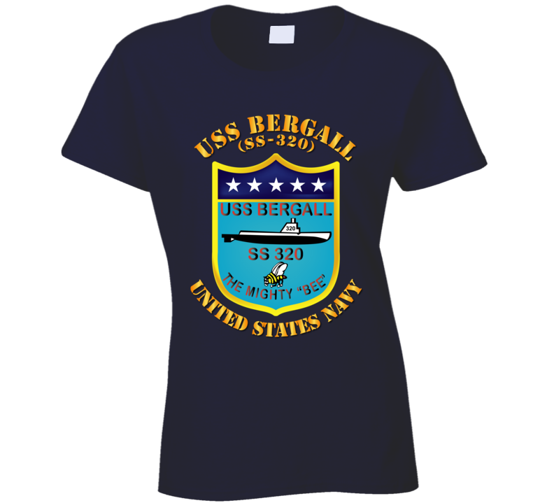 Navy - Uss Bergall (ss-320) Ladies