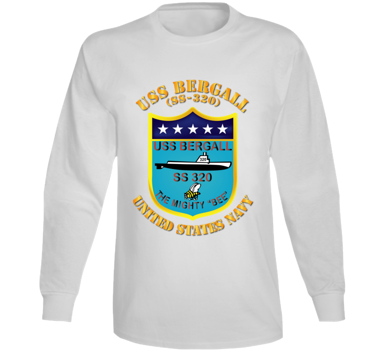 Navy - Uss Bergall (ss-320) Long Sleeve