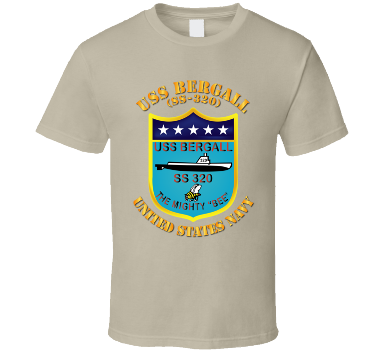 Navy - Uss Bergall (ss-320) T-shirt