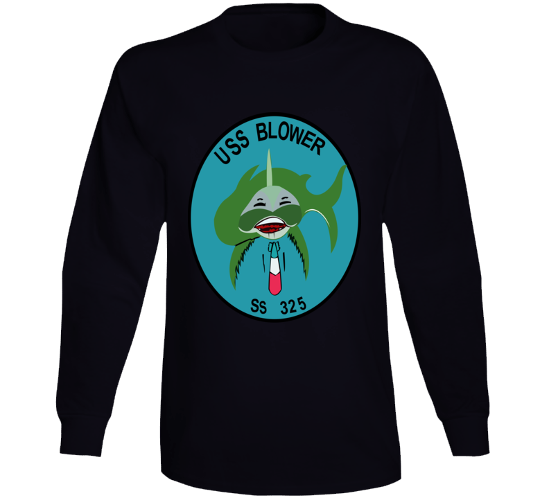 Navy - Uss Blower (ss-325) Wo Txt Long Sleeve