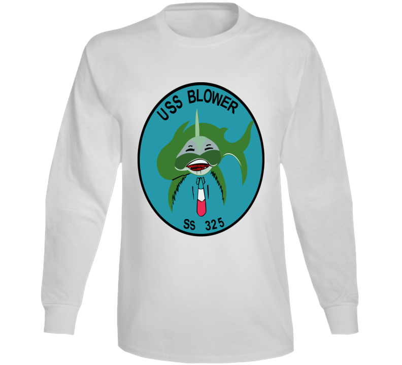 Navy - Uss Blower (ss-325) Wo Txt Long Sleeve