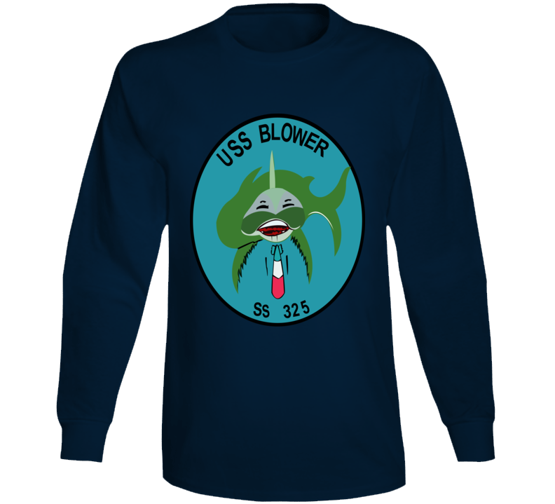 Navy - Uss Blower (ss-325) Wo Txt Long Sleeve