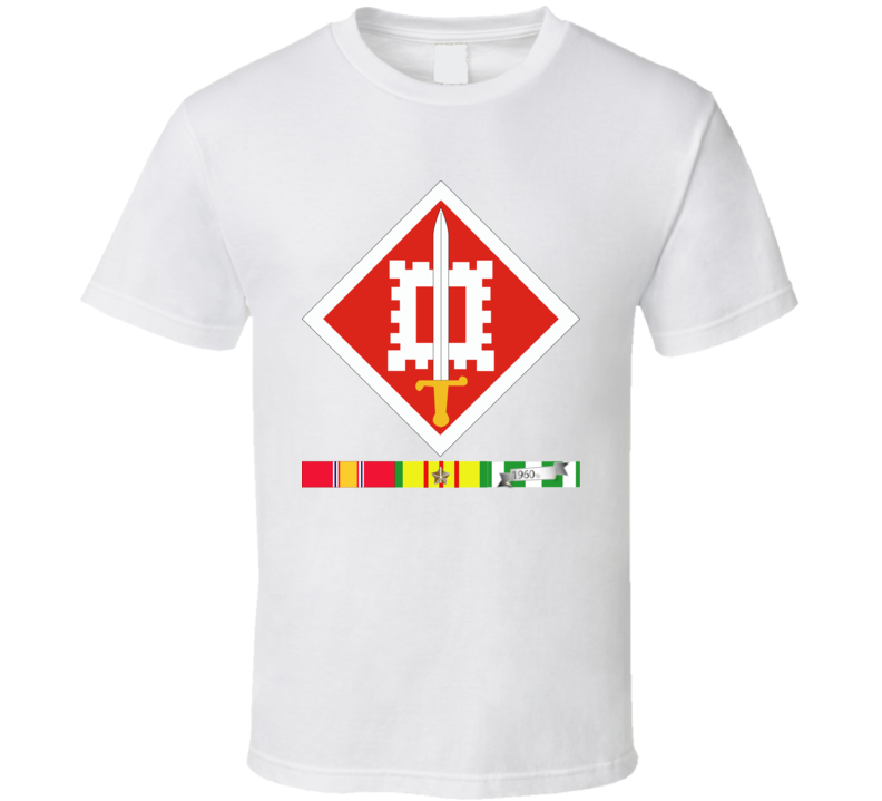 Army - 18th Engineer Brigade Vietnam - Vietnam War W Svc Wo Txt - T-shirt