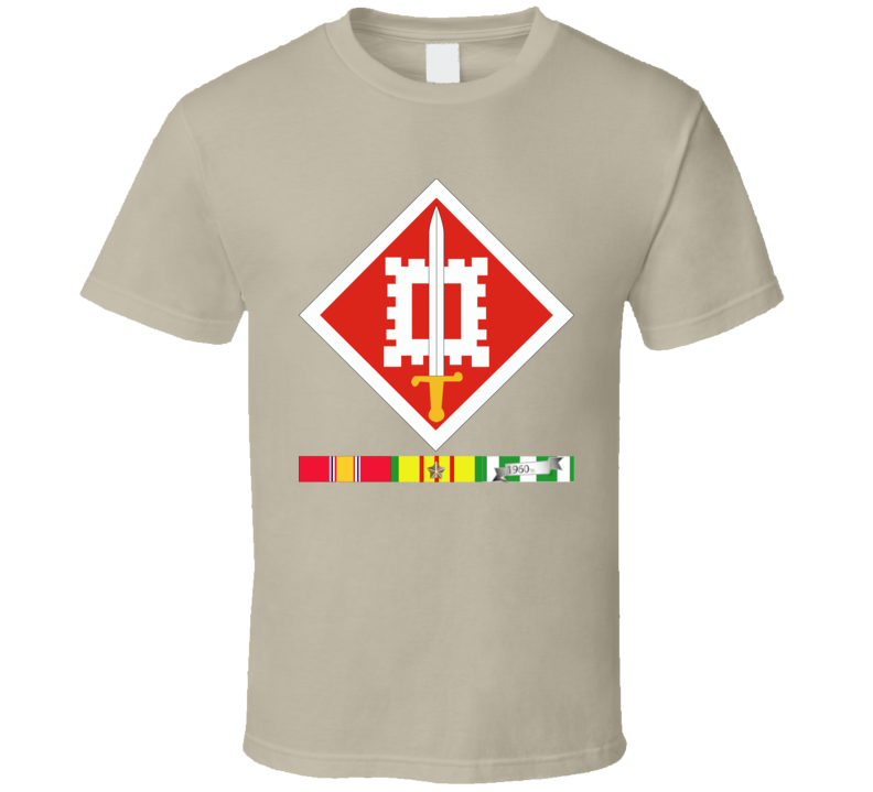 Army - 18th Engineer Brigade Vietnam - Vietnam War W Svc Wo Txt - T-shirt