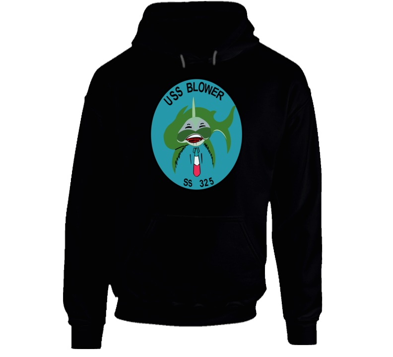 Navy - Uss Blower (ss-325) Wo Txt Hoodie