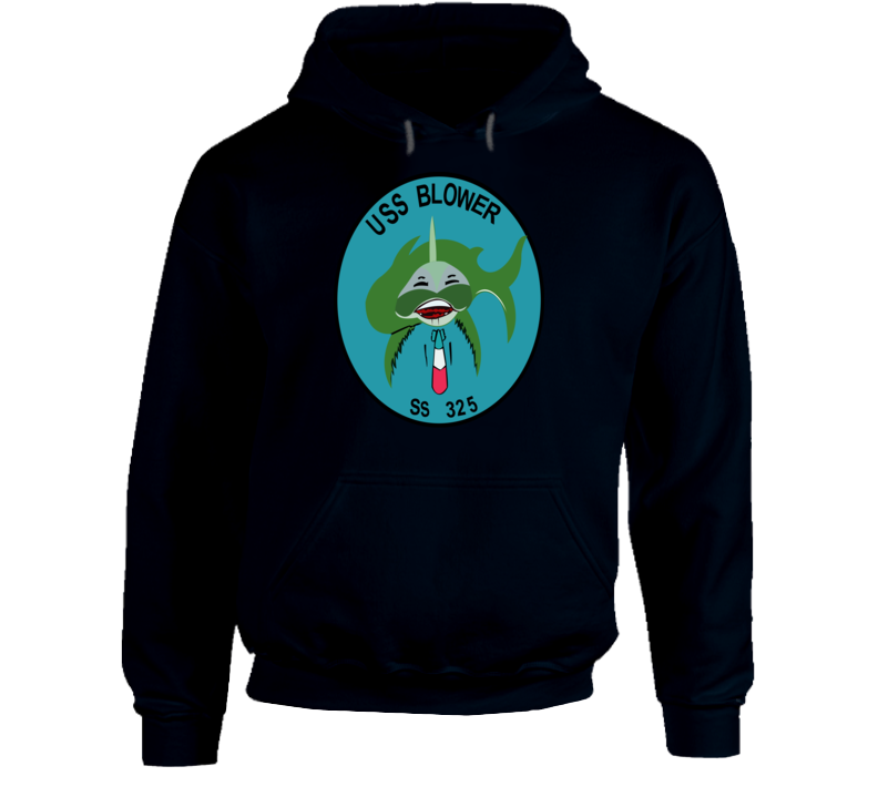 Navy - Uss Blower (ss-325) Wo Txt Hoodie