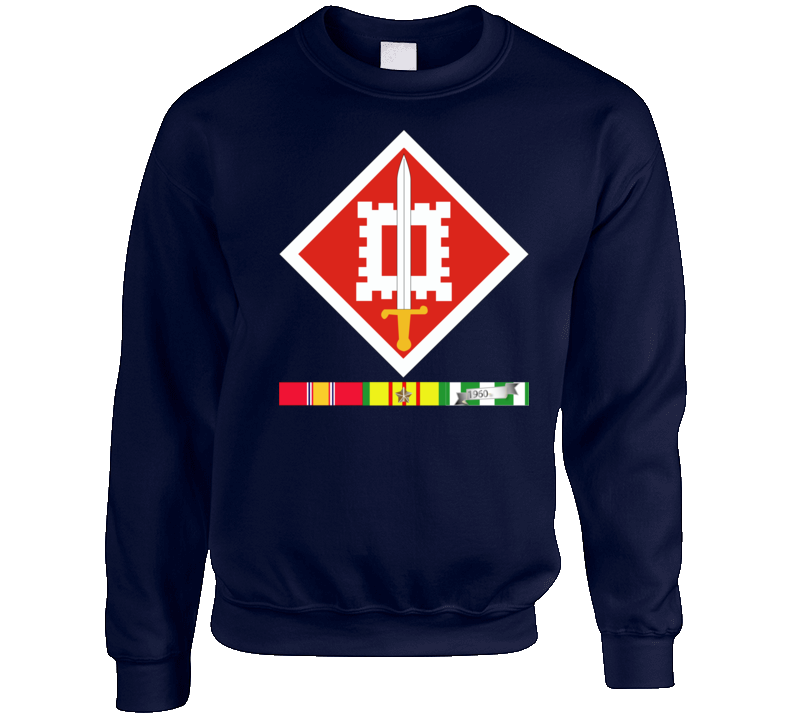 Army - 18th Engineer Brigade Vietnam - Vietnam War W Svc Wo Txt - Sweat Shirt