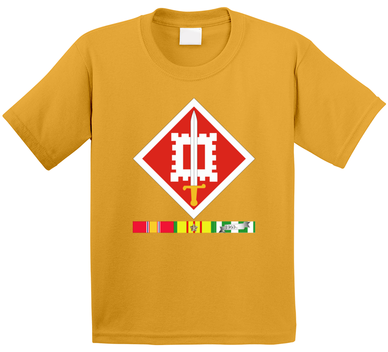 Army - 18th Engineer Brigade Vietnam - Vietnam War W Svc Wo Txt - Kids