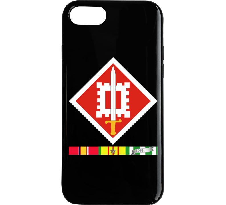 Army - 18th Engineer Brigade Vietnam - Vietnam War W Svc Wo Txt - Phone Case